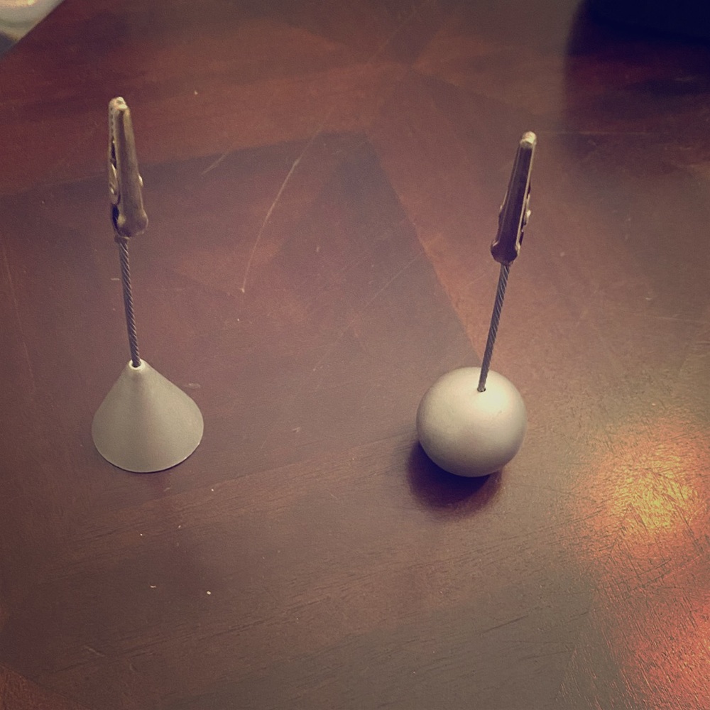 Pair of shape Photo holders